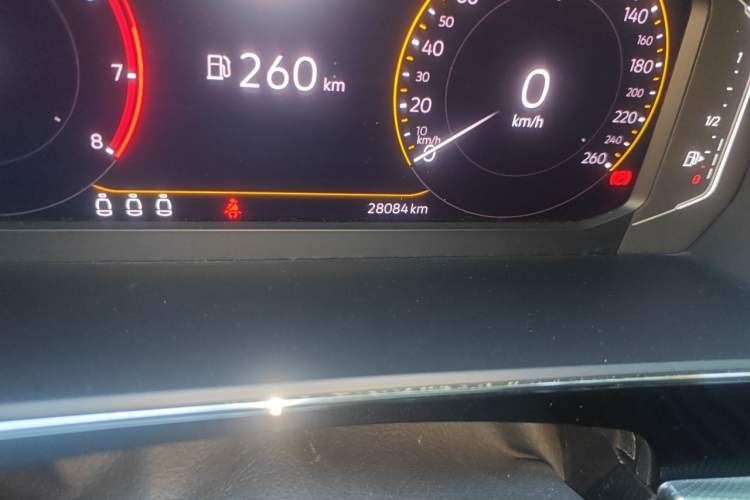 Used Volkswagen Passat 2022 330TSI Starry Elite Edition Odometer Close Up