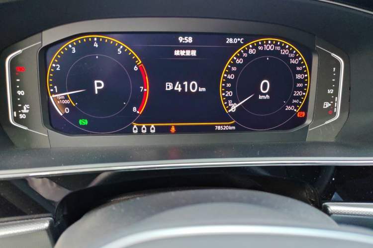 Used Volkswagen Passat 2022 330TSI Starry Elite Edition Odometer Close Up