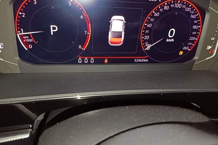 Used Volkswagen Passat 2022 330TSI Starry Luxury Edition Odometer Close Up