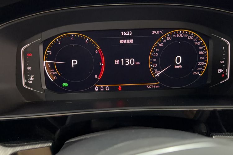 Used Volkswagen Passat 2022 330TSI Elite Edition Odometer Close Up