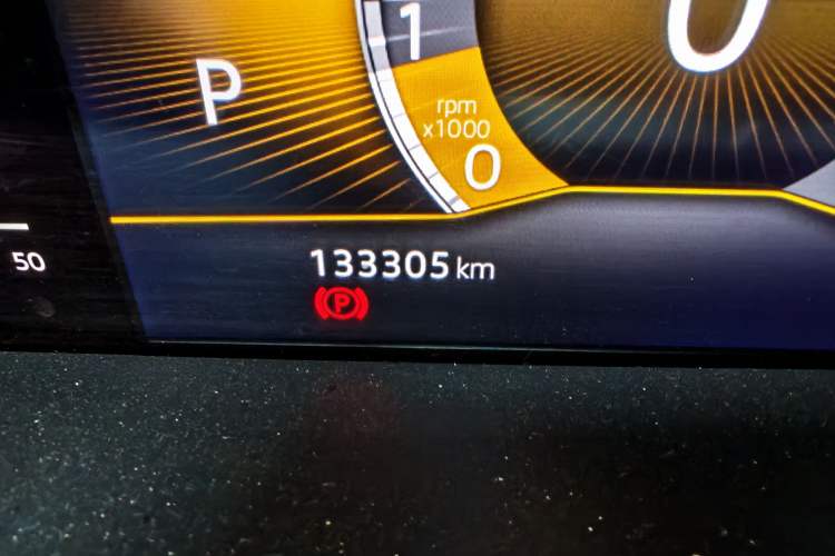 Used Volkswagen Passat 2022 280TSI Business Edition Odometer Close Up