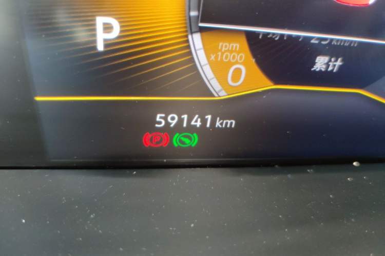 Used Volkswagen Passat 2022 280TSI Business Edition Odometer Close Up
