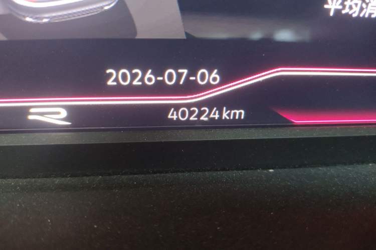 Used Volkswagen Passat 2022 330TSI Elite Edition Odometer Close Up