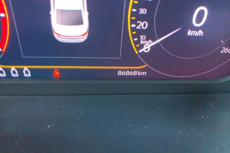 Used Volkswagen Passat 2022 330TSI Starry Elite Edition Odometer Close Up
