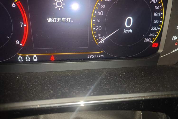 Used Volkswagen Passat 2022 330TSI Starry Elite Edition Odometer Close Up