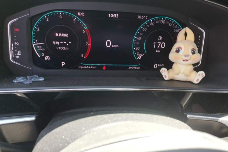 Used Volkswagen Passat 2022 330TSI Starry Luxury Edition Odometer Close Up