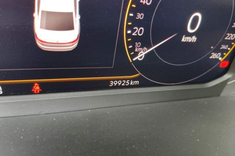 Used Volkswagen Passat 2022 330TSI Starry Elite Edition Odometer Close Up