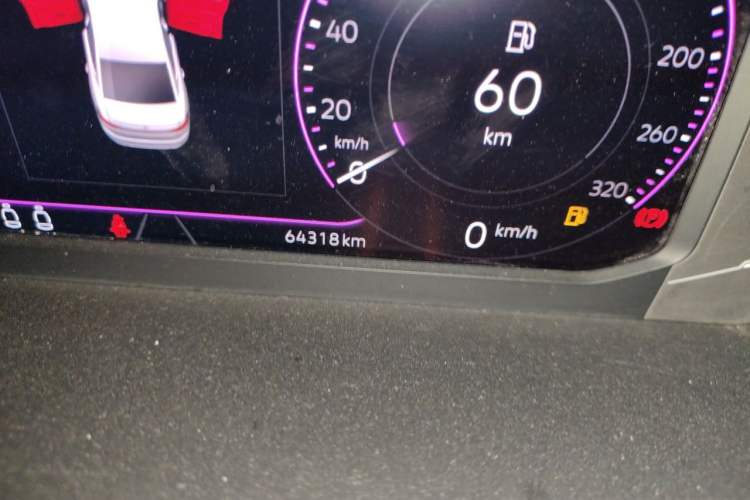Used Volkswagen Passat 2022 330TSI Starry Luxury Edition Odometer Close Up