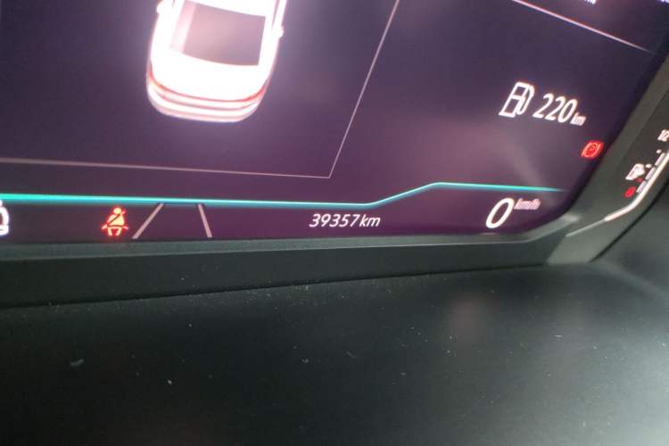 Used Volkswagen Passat 2022 330TSI Starry Luxury Edition Odometer Close Up