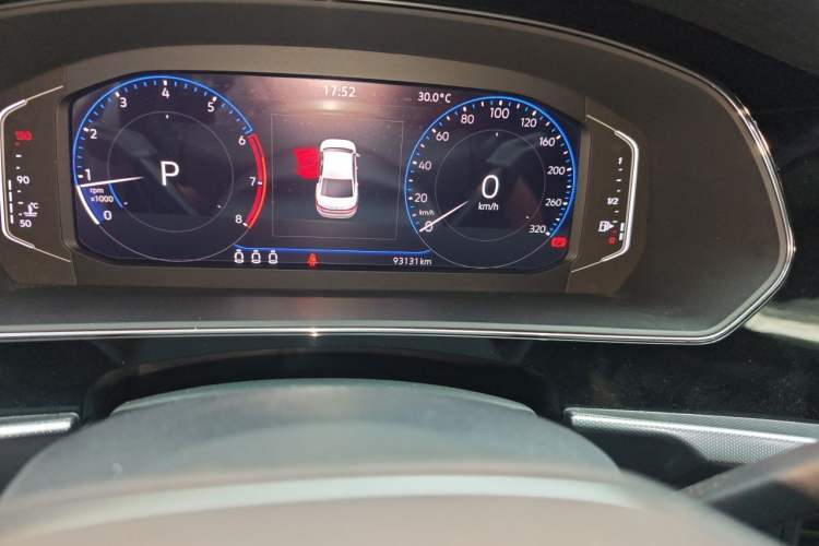 Used Volkswagen Passat 2022 330TSI Elite Edition Odometer Close Up