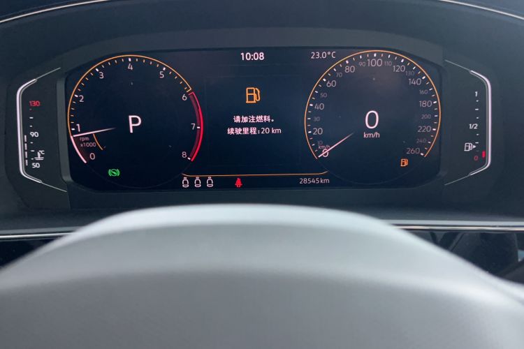 Used Volkswagen Passat 2022 330TSI Starry Elite Edition Odometer Close Up