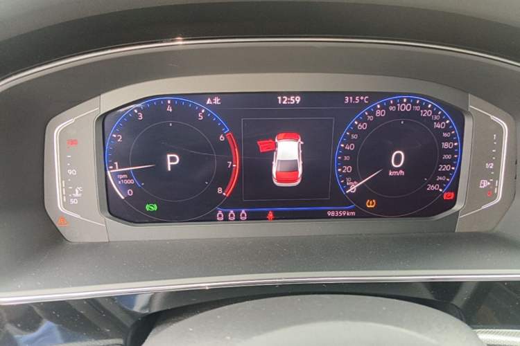 Used Volkswagen Passat 2022 330TSI Starry Luxury Edition – Exclusive Special Edition Instrument Cluster
