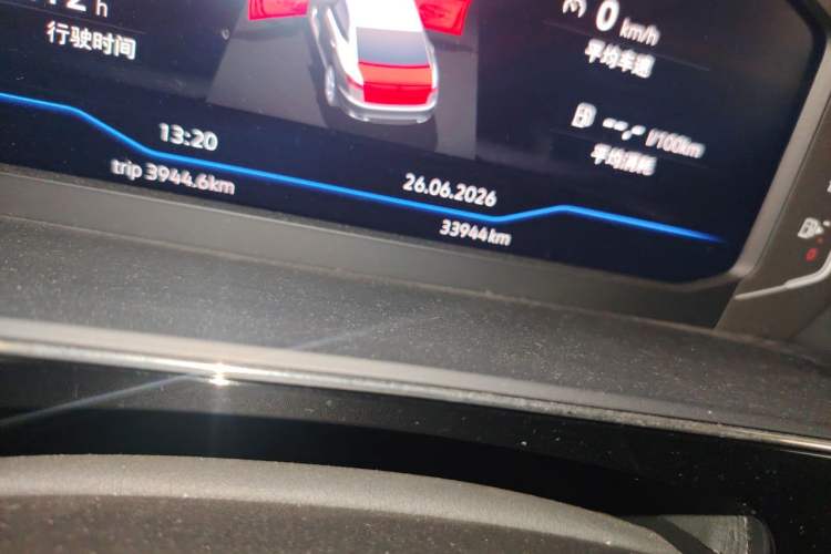 Used Volkswagen Passat 2022 330TSI Starry Luxury Edition Odometer Close Up
