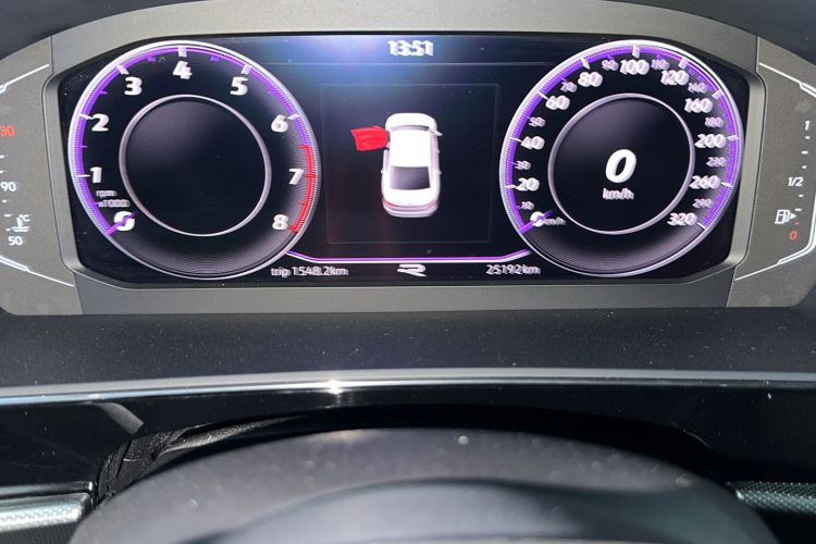Used Volkswagen Passat 2022 330TSI Starry Luxury Edition Odometer Close Up