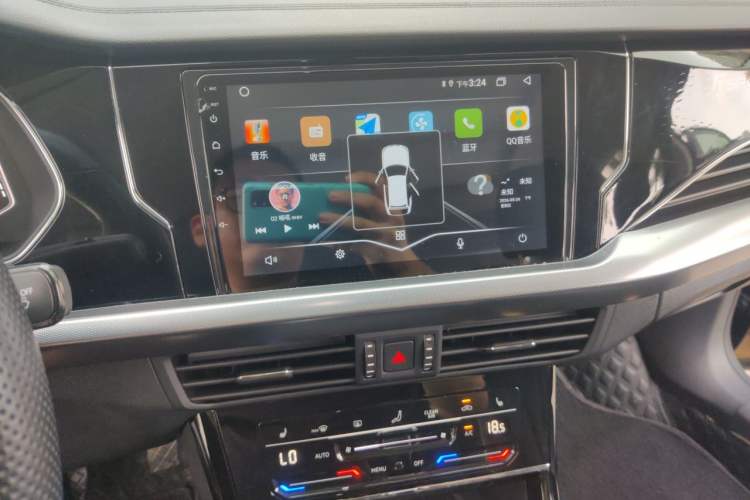 Used Volkswagen Passat 2023 Revised 330TSI Starry Elite Edition Audio And AC Panel