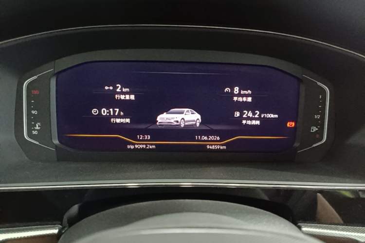 Used Volkswagen Passat 2023 330TSI Starry Elite Edition Instrument Cluster