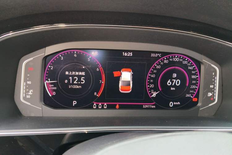 Used Volkswagen Passat 2023 330TSI Starry Luxury Edition Instrument Cluster