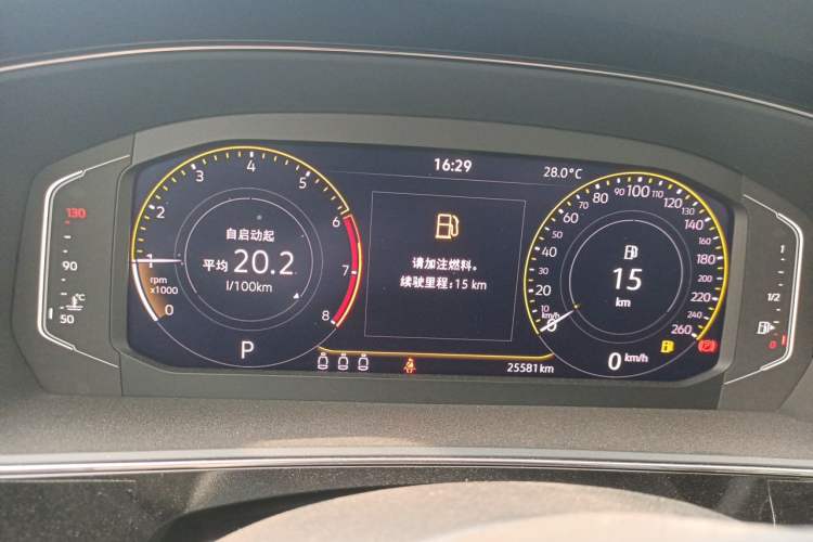 Used Volkswagen Passat 2023 330TSI Elite Edition Instrument Cluster