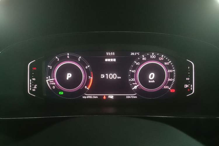 Used Volkswagen Passat 2023 Revised 330TSI Starry Elite Edition Instrument Cluster