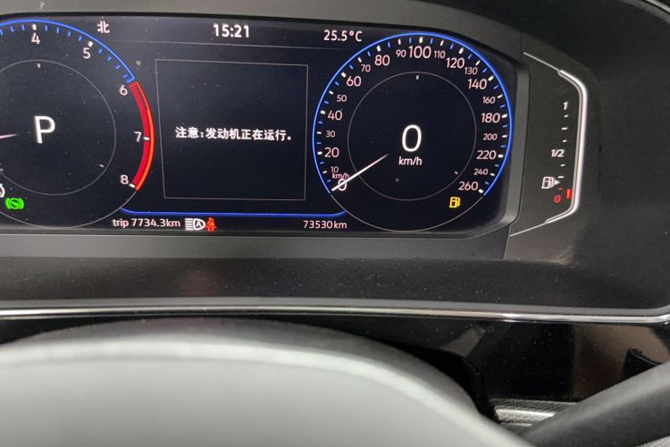 Used Volkswagen Passat 2023 Facelift 330TSI Luxury Edition Odometer Close Up