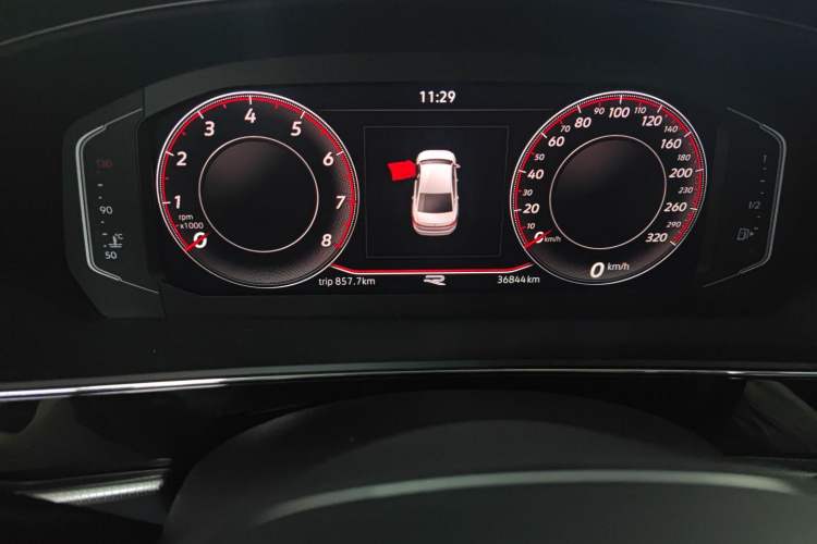 Used Volkswagen Passat 2023 Revised 330TSI Elite Edition Odometer Close Up