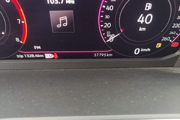 Used Volkswagen Passat 2023 Restyled 330TSI Starry Luxury Edition Odometer Close Up