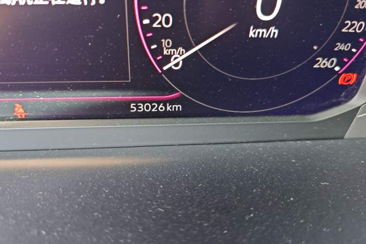 Used Volkswagen Passat 2023 Restyled 330TSI Starry Luxury Edition Odometer Close Up