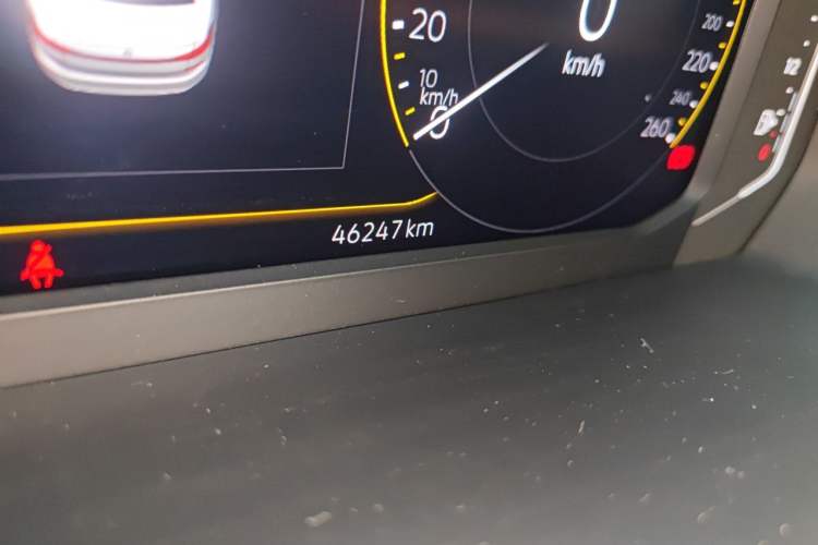 Used Volkswagen Passat 2023 330TSI Starry Elite Edition Odometer Close Up