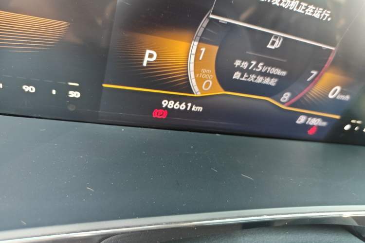 Used Volkswagen Passat 2023 Revised Version 280TSI Business Edition Odometer Close Up