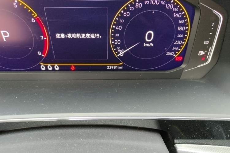 Used Volkswagen Passat 2023 Revised 330TSI Elite Edition Odometer Close Up