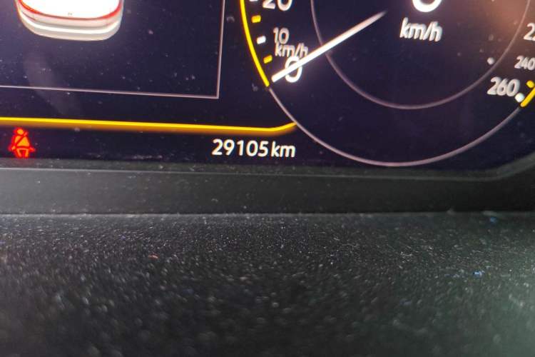 Used Volkswagen Passat 2023 Revised 330TSI Starry Elite Edition Odometer Close Up