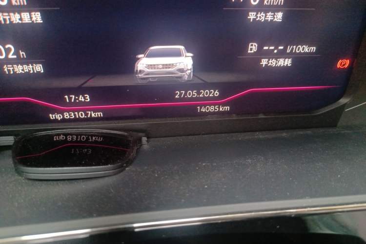 Used Volkswagen Passat 2023 Revised 330TSI Starry Luxury Edition Odometer Close Up