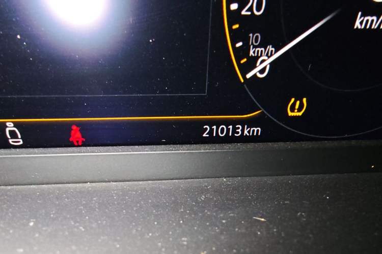 Used Volkswagen Passat 2023 Revised 330TSI Starry Elite Edition Odometer Close Up