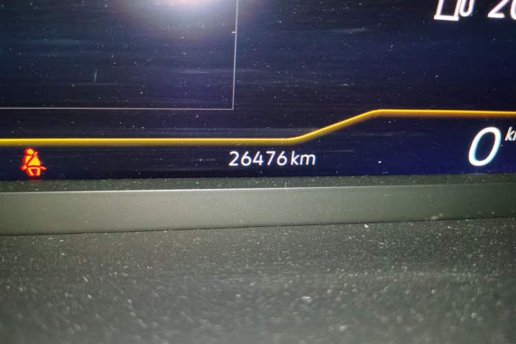 Used Volkswagen Passat 2023 Revised 330TSI Starry Elite Edition Odometer Close Up