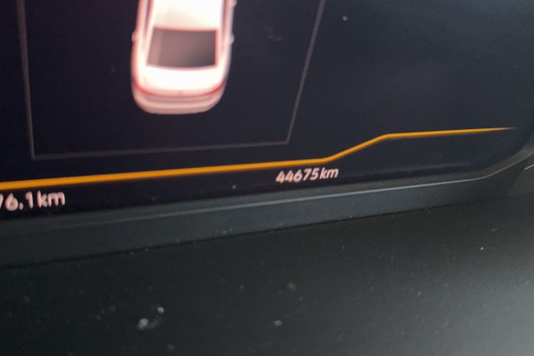 Used Volkswagen Passat 2023 330TSI Elite Edition Odometer Close Up