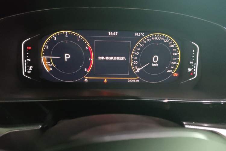 Used Volkswagen Passat 2023 330TSI Elite Edition Odometer Close Up