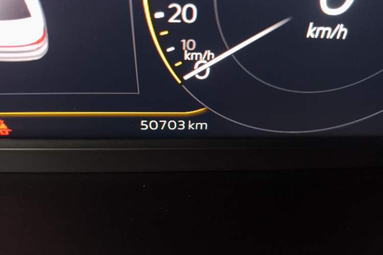 Used Volkswagen Passat 2023 330TSI Elite Edition Odometer Close Up