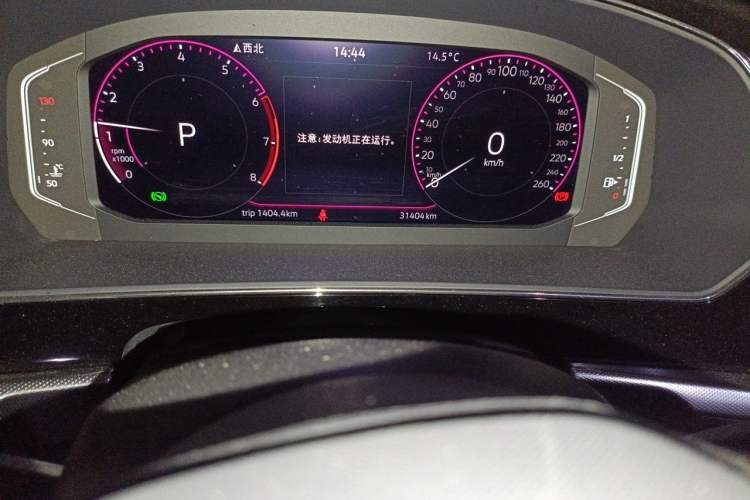 Used Volkswagen Passat 2023 Revised 380TSI Luxury Edition Odometer Close Up