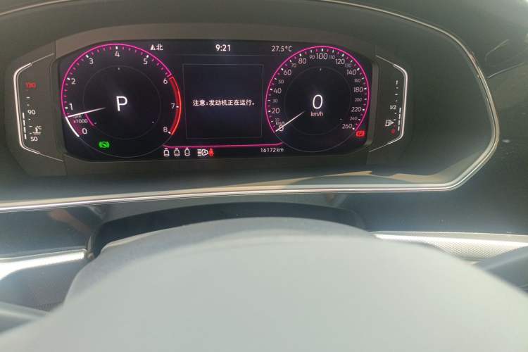Used Volkswagen Passat 2023 Revised 380TSI Luxury Edition Odometer Close Up