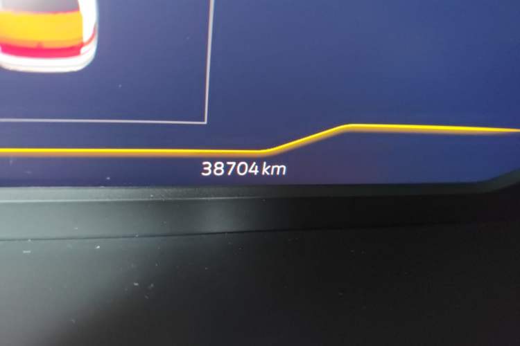 Used Volkswagen Passat 2023 330TSI Elite Edition Odometer Close Up