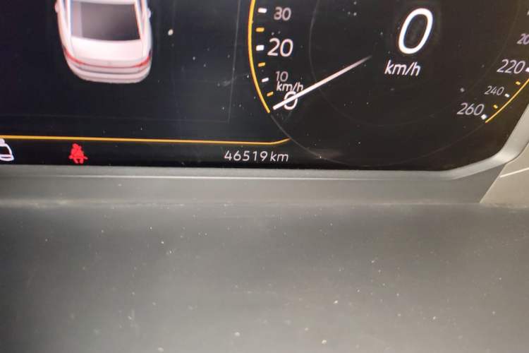 Used Volkswagen Passat 2023 330TSI Elite Edition Odometer Close Up