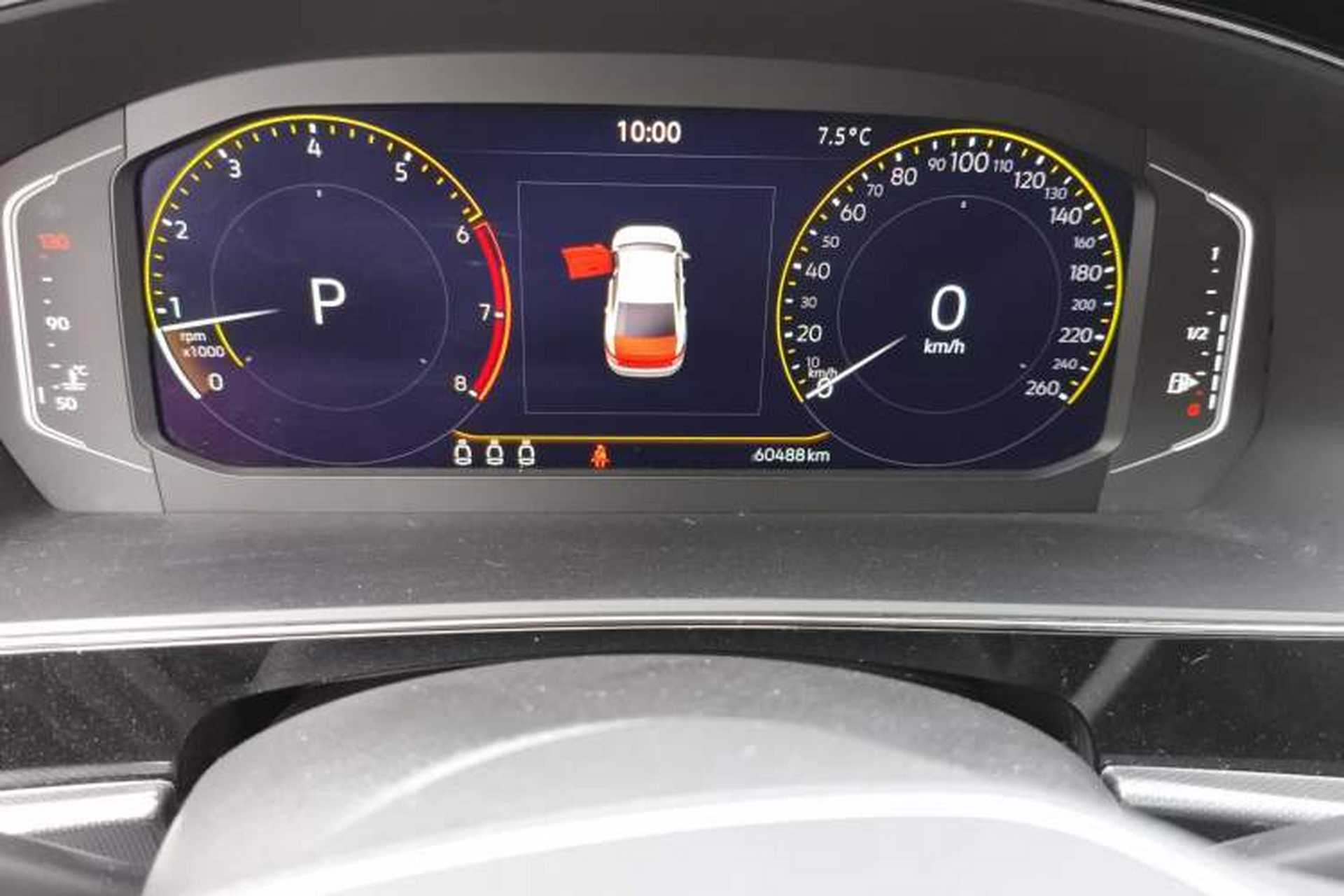 Used Volkswagen Passat 2023 330TSI Elite Edition Odometer Close Up