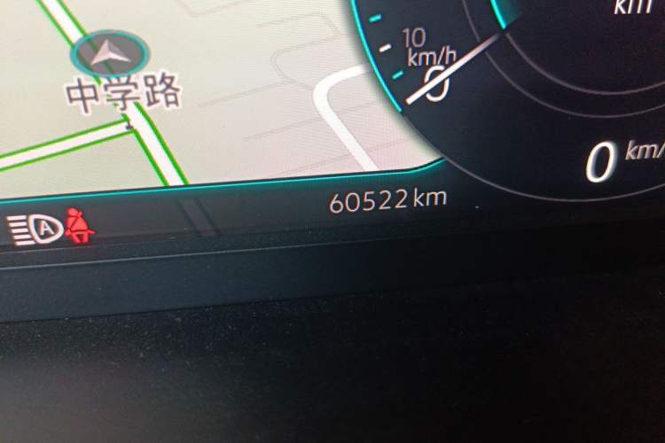Used Volkswagen Passat 2023 330TSI Luxury Edition Odometer Close Up
