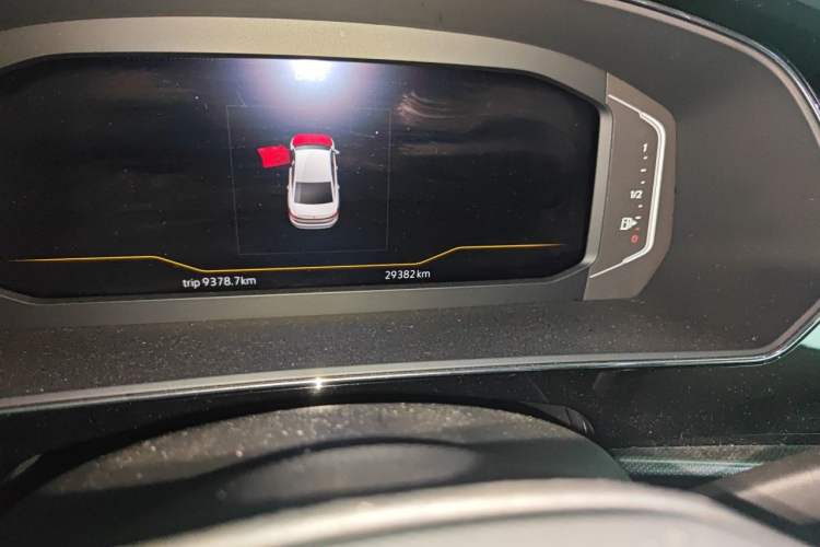 Used Volkswagen Passat 2023 Revised 330TSI Starry Elite Edition Odometer Close Up