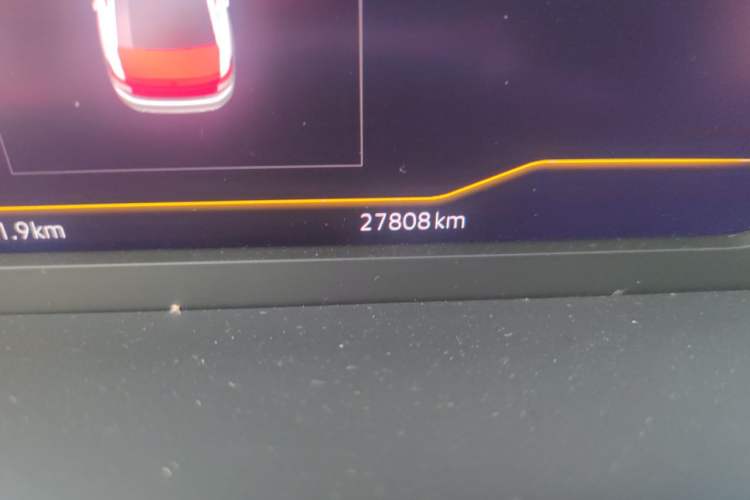 Used Volkswagen Passat 2023 Revised 330TSI Starry Elite Edition Odometer Close Up