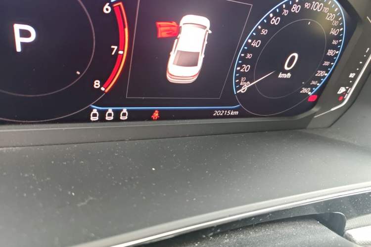 Used Volkswagen Passat 2023 330TSI Prestige Edition Odometer Close Up