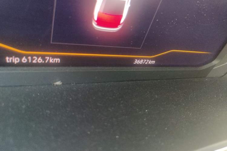 Used Volkswagen Passat 2023 Revised 330TSI Starry Elite Edition Odometer Close Up