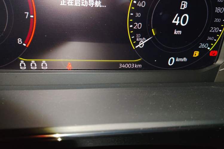 Used Volkswagen Passat 2023 Restyled 330TSI Starry Luxury Edition Odometer Close Up