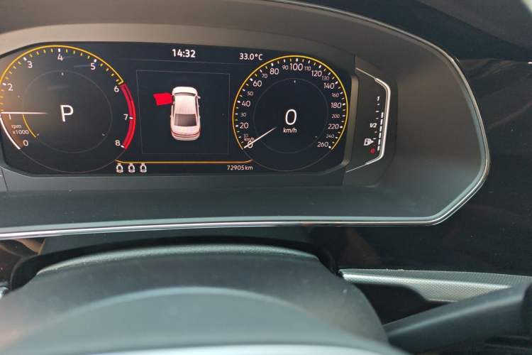 Used Volkswagen Passat 2023 Revised 280TSI Elite Edition Odometer Close Up