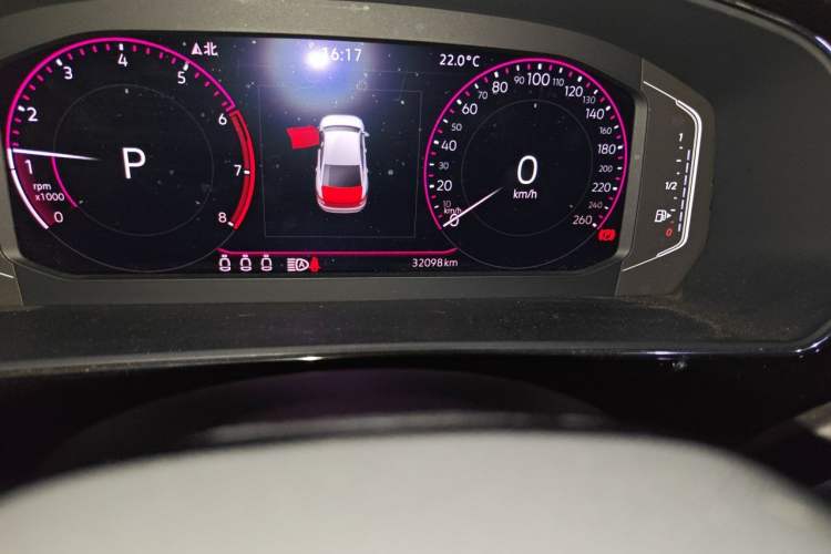 Used Volkswagen Passat 2023 330TSI Luxury Edition Odometer Close Up